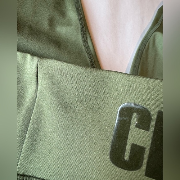 CLIQUE Woman's Olive Workout Leggings, Size 10 - Picture 7 of 9